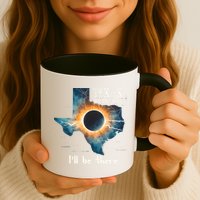 Total Solar Eclipse 2024 Texas Mug