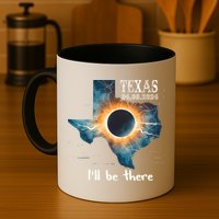 Total Solar Eclipse 2024 Texas Mug