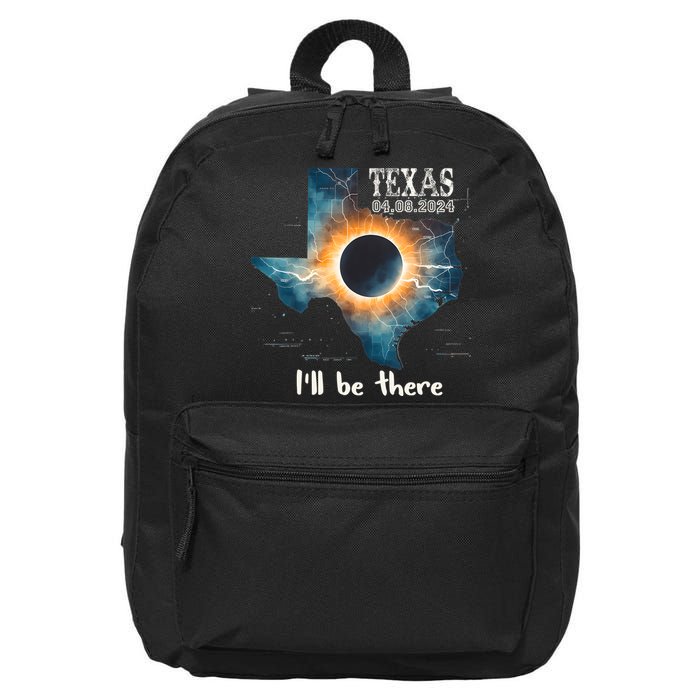 Total Solar Eclipse 2024 Texas 16 in Basic Backpack