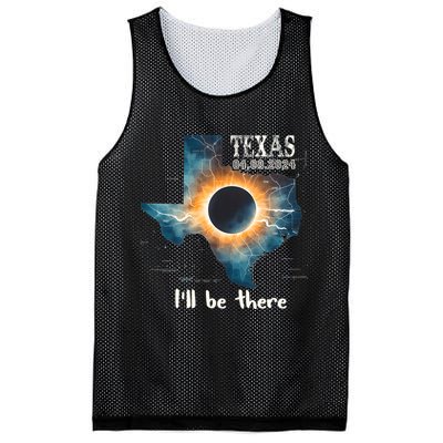 Total Solar Eclipse 2024 Texas Mesh Reversible Basketball Jersey Tank