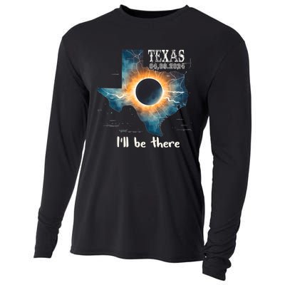 Total Solar Eclipse 2024 Texas Cooling Performance Long Sleeve Crew