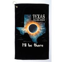 Total Solar Eclipse 2024 Texas Golf Towel