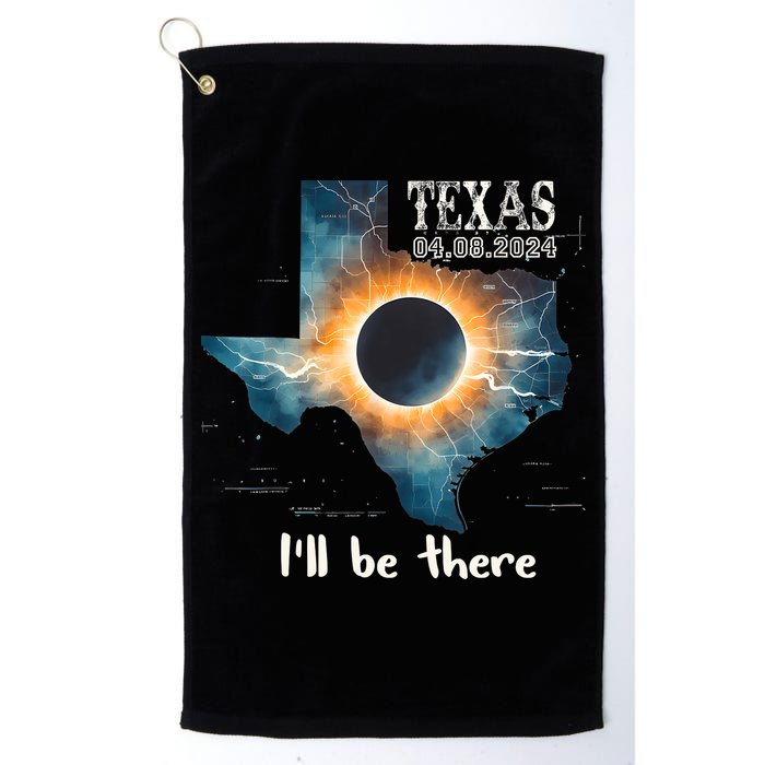 Total Solar Eclipse 2024 Texas Golf Towel