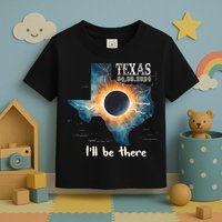 Total Solar Eclipse 2024 Texas Toddler T-Shirt
