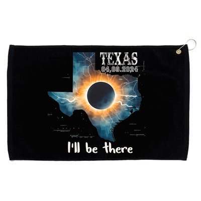 Total Solar Eclipse 2024 Texas Grommeted Golf Towel
