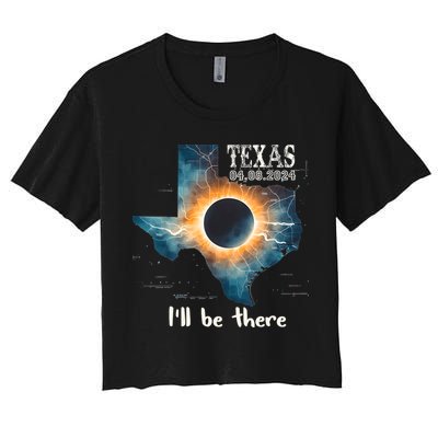 Total Solar Eclipse 2024 Texas Crop Top