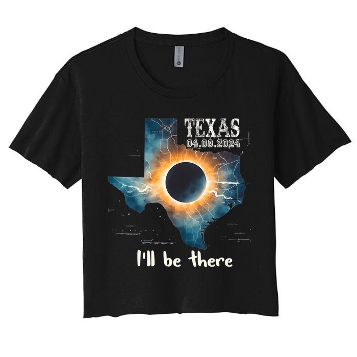 Total Solar Eclipse 2024 Texas Crop Top
