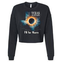 Total Solar Eclipse 2024 Texas Cropped Pullover Crew