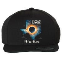 Total Solar Eclipse 2024 Texas Wool Snapback Cap