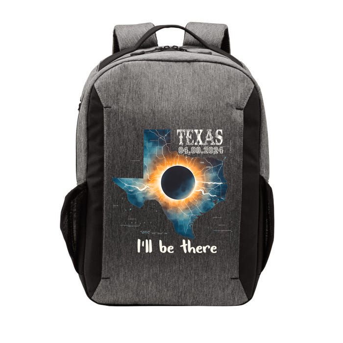 Total Solar Eclipse 2024 Texas Vector Backpack