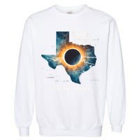 Total Solar Eclipse 2024 Texas Garment-Dyed Sweatshirt