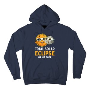 Total Solar Eclipse 2024 Glasses Funny Sun Moon Boy Hoodie