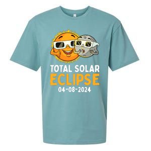 Total Solar Eclipse 2024 Glasses Funny Sun Moon Boy Sueded Cloud Jersey T-Shirt