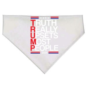 Trump Slogan Election 2024 Donald Trump The Return Gift USA-Made Doggie Bandana