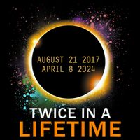 Total Solar Eclipse Twice In A Lifetime 2024 Total Eclipse Drawstring Bag