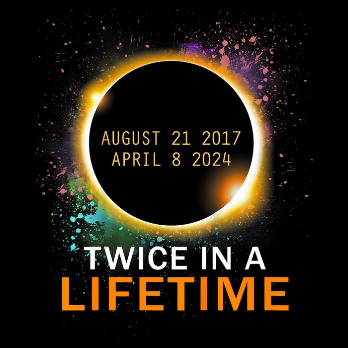 Total Solar Eclipse Twice In A Lifetime 2024 Total Eclipse Drawstring Bag