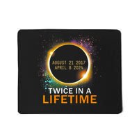 Total Solar Eclipse Twice In A Lifetime 2024 Total Eclipse Mousepad