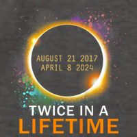 Total Solar Eclipse Twice In A Lifetime 2024 Total Eclipse Vector Backpack