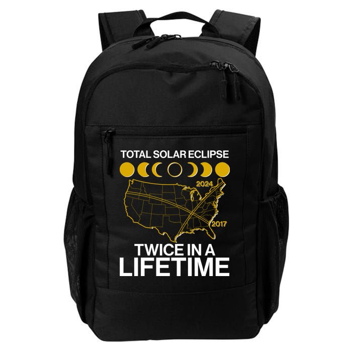 Total Solar Eclipse Twice In A Lifetime 2017 2024 Backpack