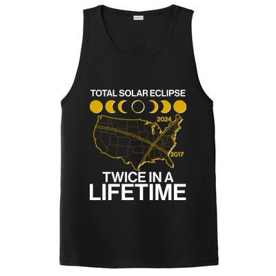 Total Solar Eclipse Twice In A Lifetime 2017 2024 PosiCharge Competitor Tank