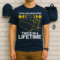 Total Solar Eclipse Twice In A Lifetime 2017 2024 T-Shirt