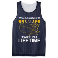 Total Solar Eclipse Twice In A Lifetime 2017 2024 Mesh Reversible Basketball Jersey Tank
