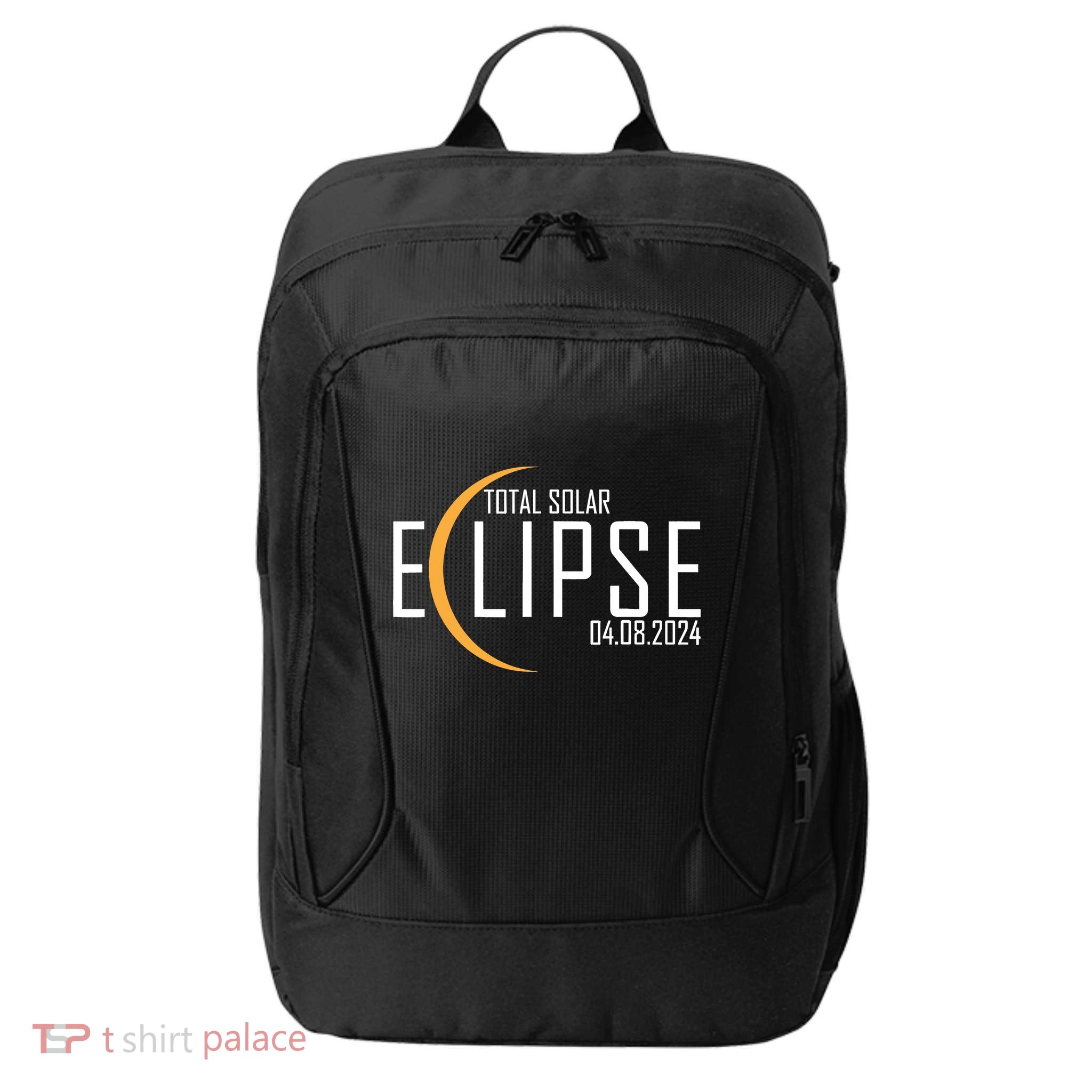 Total Solar Eclipse 2024 City Backpack