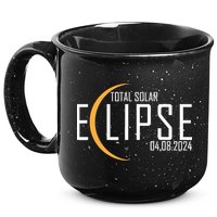Total Solar Eclipse 2024 15oz Campfire Ceramic Mug