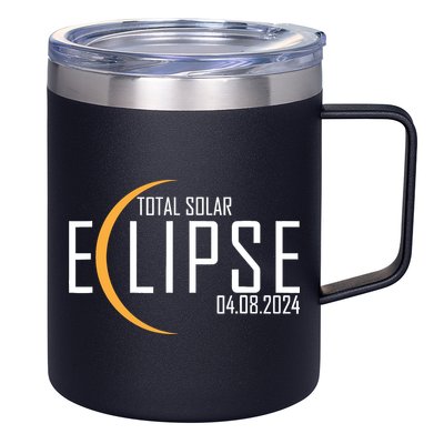 Total Solar Eclipse 2024 12oz Stainless Steel Coffee Mug