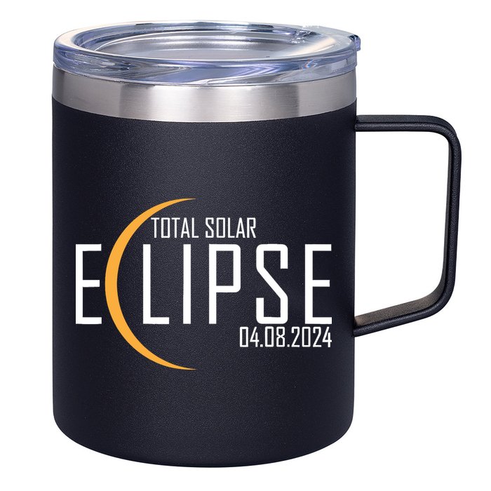 Total Solar Eclipse 2024 12oz Stainless Steel Coffee Mug