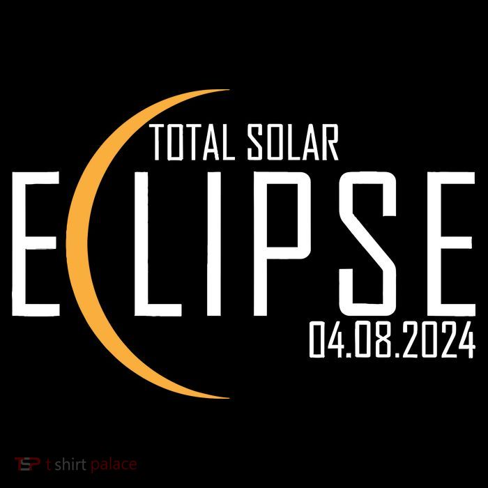 Total Solar Eclipse 2024 Cropped Pullover Crew