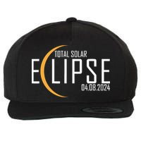 Total Solar Eclipse 2024 Wool Snapback Cap
