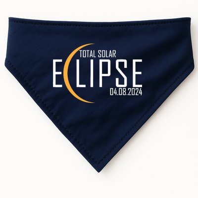 Total Solar Eclipse 2024 USA-Made Doggie Bandana