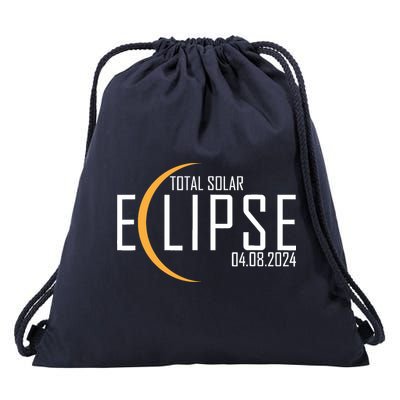 Total Solar Eclipse 2024 Drawstring Bag