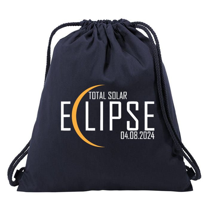 Total Solar Eclipse 2024 Drawstring Bag