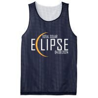 Total Solar Eclipse 2024 Mesh Reversible Basketball Jersey Tank
