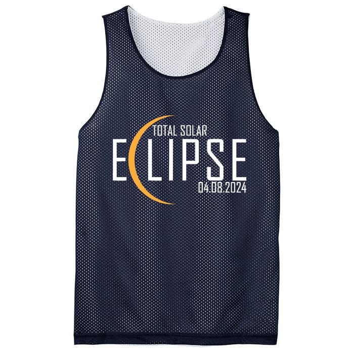 Total Solar Eclipse 2024 Mesh Reversible Basketball Jersey Tank