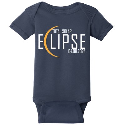 Total Solar Eclipse 2024 Baby Bodysuit