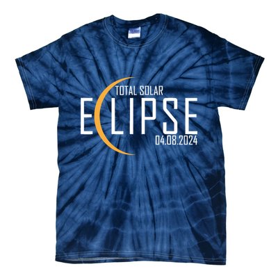 Total Solar Eclipse 2024 Tie-Dye T-Shirt