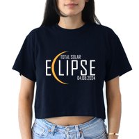 Total Solar Eclipse 2024 Crop Top