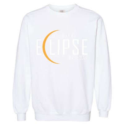 Total Solar Eclipse 2024 Garment-Dyed Sweatshirt
