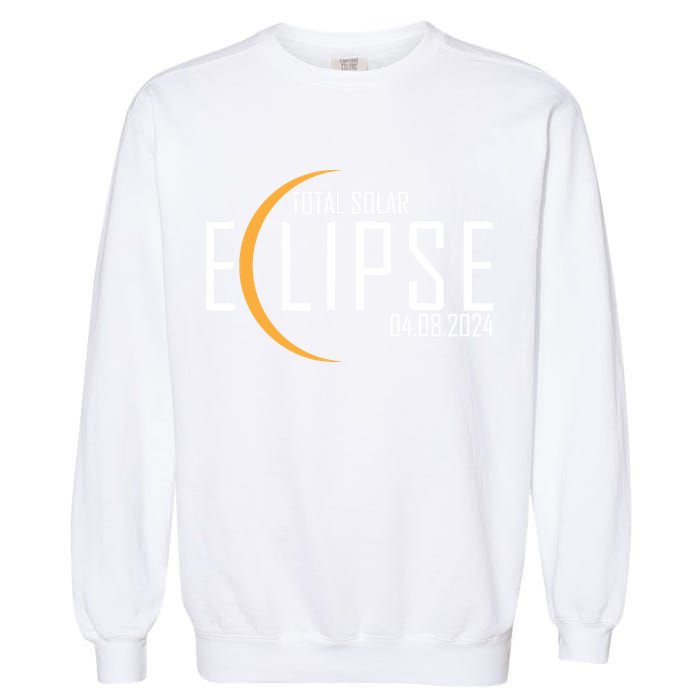 Total Solar Eclipse 2024 Garment-Dyed Sweatshirt