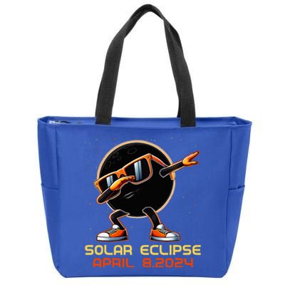 Total Solar Eclipse April 8 2024 Zip Tote Bag