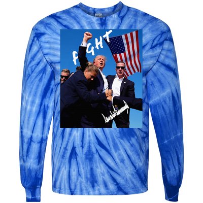 Trump Signature Edition Tie-Dye Long Sleeve Shirt