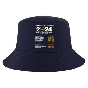 Total Solar Eclipse April 8 2024 North America Dates Cool Comfort Performance Bucket Hat