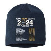 Total Solar Eclipse April 8 2024 North America Dates Sustainable Beanie