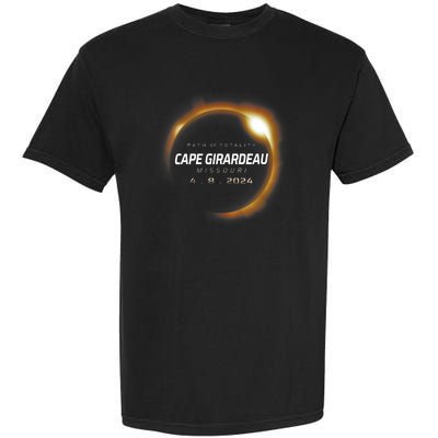 Total Solar Eclipse 2024 Cape Girardeau Missouri April 2024 Garment-Dyed Heavyweight T-Shirt