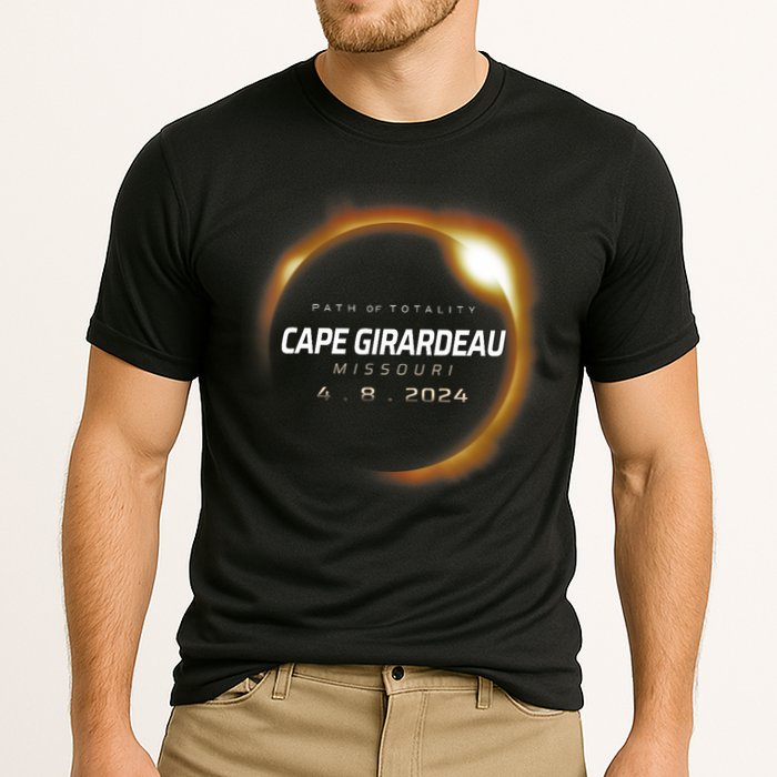 Total Solar Eclipse 2024 Cape Girardeau Missouri April 2024 Cooling Performance Crew T-Shirt
