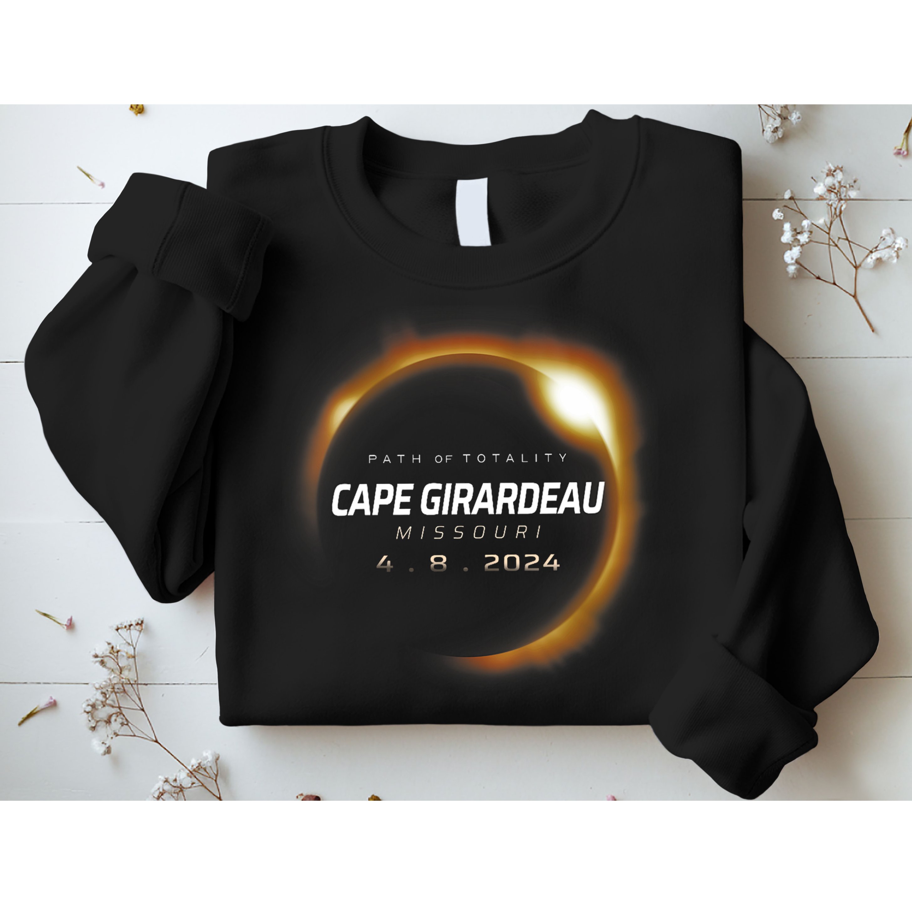 Total Solar Eclipse 2024 Cape Girardeau Missouri April 2024 Sweatshirt