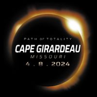 Total Solar Eclipse 2024 Cape Girardeau Missouri April 2024 7-Panel Snapback Hat